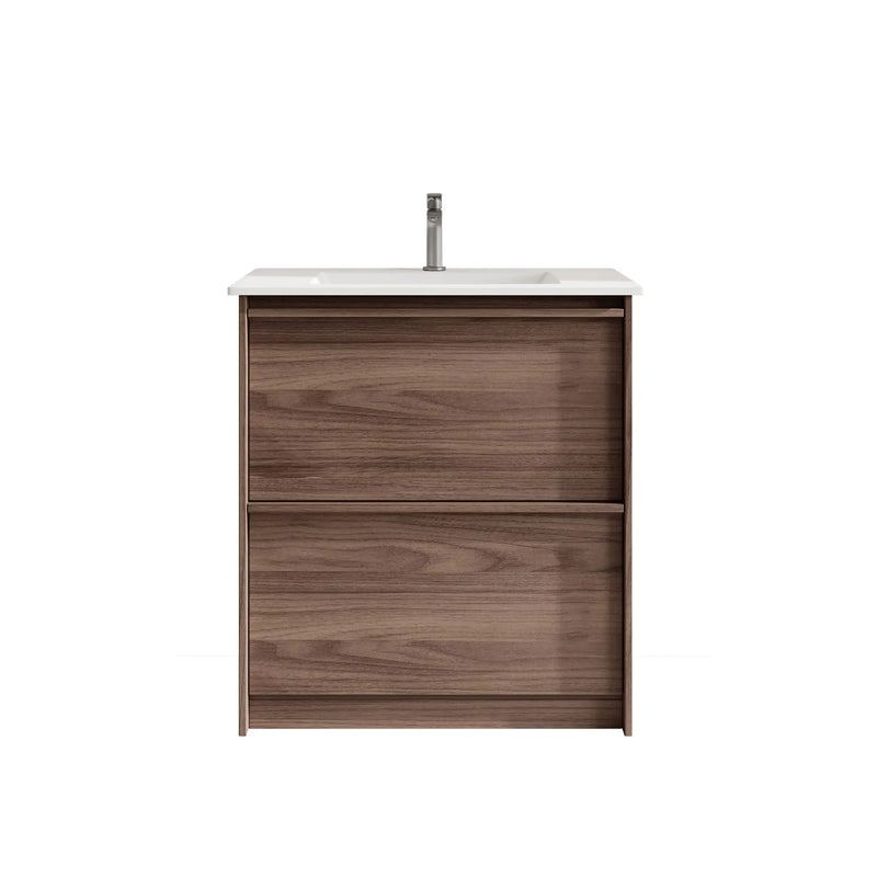Bella 750mm Freestanding Cabinet - Notaio Walnut mercioaustralia