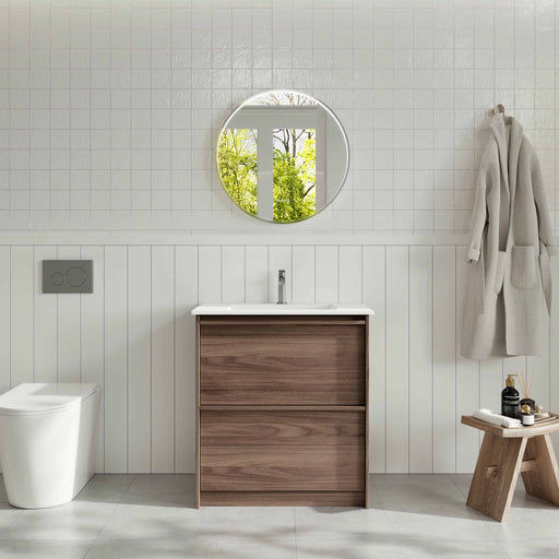 Bella 750mm Freestanding Cabinet - Notaio Walnut mercioaustralia