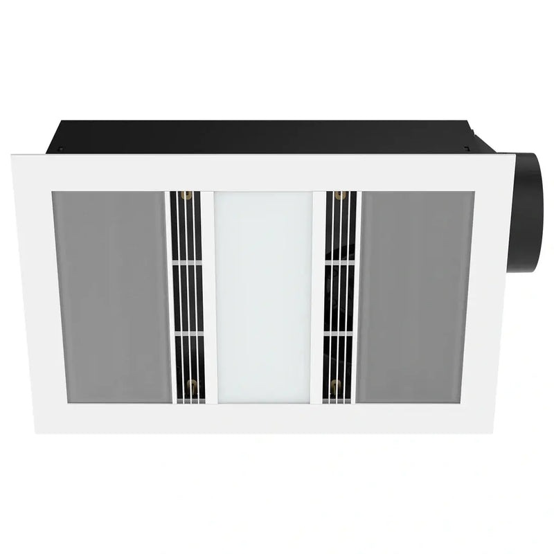 Domino Duo 3-in-1 Bathroom Heater with Dual Heat Lamps Mercator