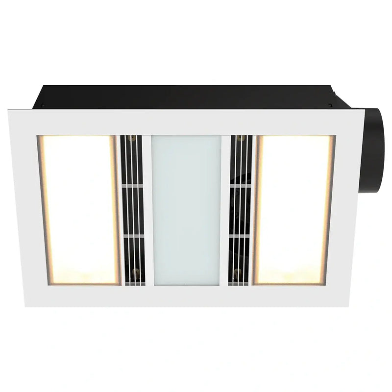 Domino Duo 3-in-1 Bathroom Heater with Dual Heat Lamps Mercator