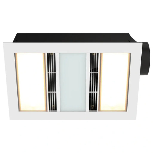 Domino Duo 3-in-1 Bathroom Heater with Dual Heat Lamps Mercator