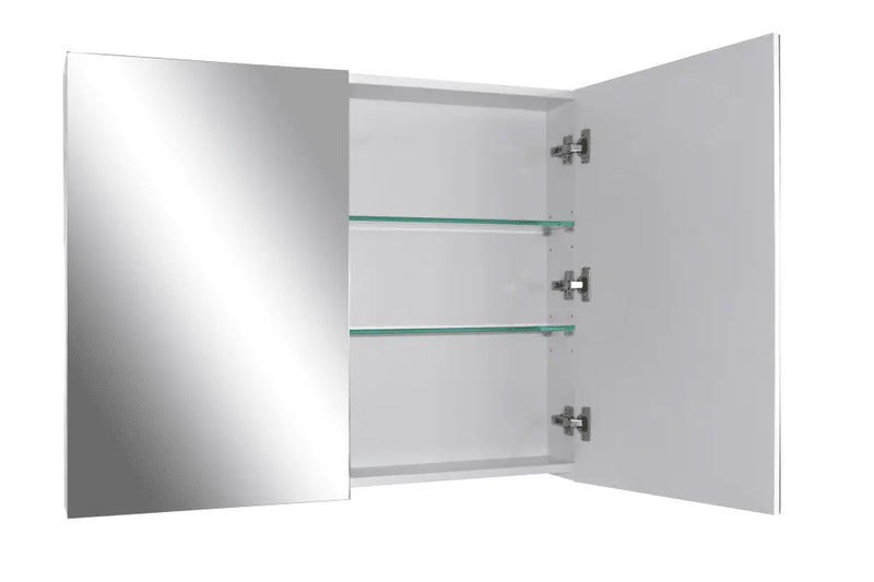 MDF Shaving Cabinet 900mm - Gloss White mercioaustralia