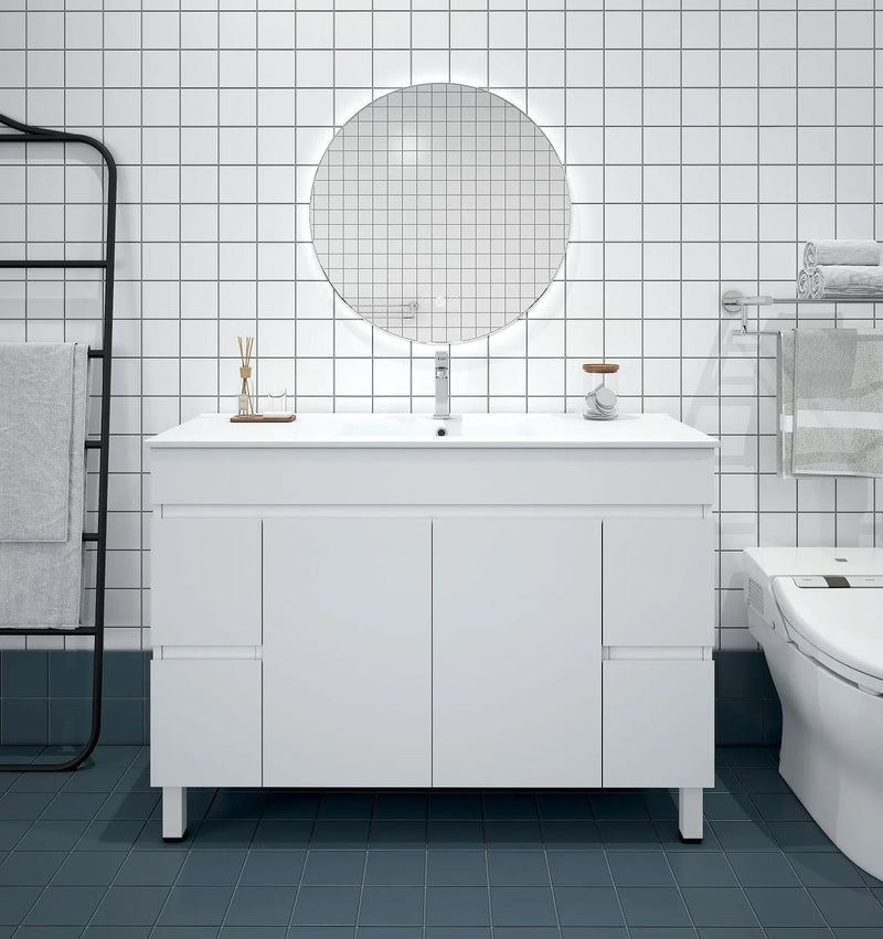 BIANCA 1200mm PVC Freestanding Vanity mercioaustralia