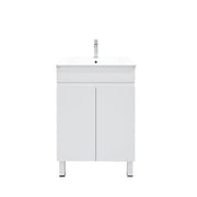 BIANCA 600mm PVC Slim Freestanding Vanity mercioaustralia