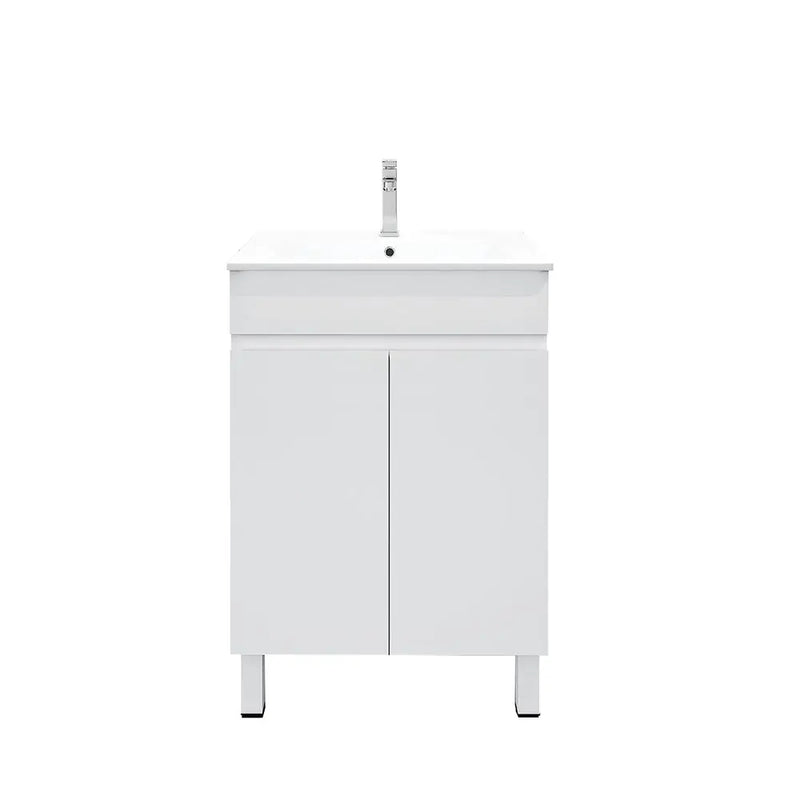 BIANCA 600mm PVC Slim Freestanding Vanity mercioaustralia
