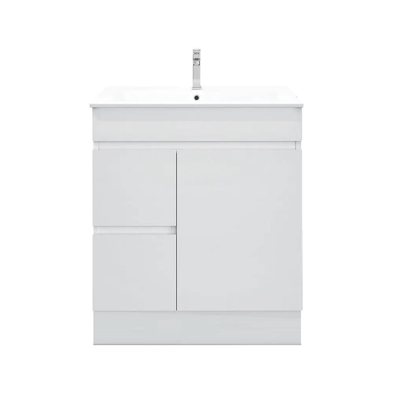 BIANCA 750mm PVC Freestanding Vanity (LHD) mercioaustralia