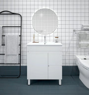 BIANCA 750mm PVC Freestanding Vanity (RHD) mercioaustralia