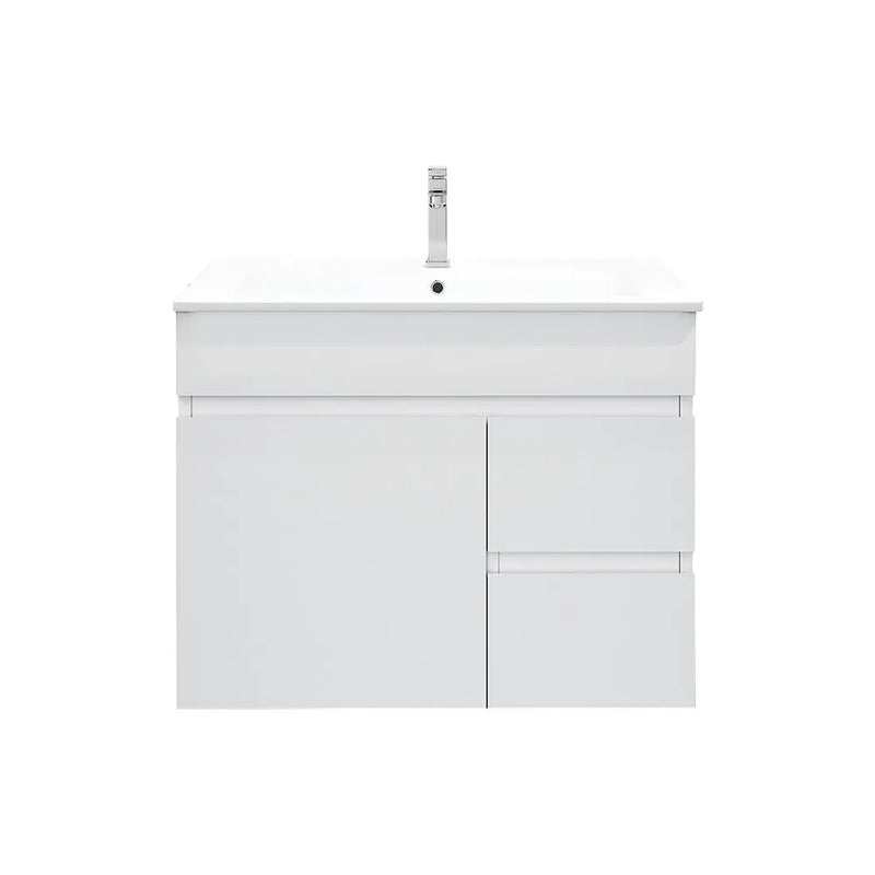 BIANCA 750mm PVC Wall-Hung Vanity (RHD) mercioaustralia