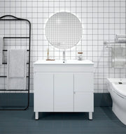 BIANCA 900mm PVC Freestanding Vanity (RHD) mercioaustralia