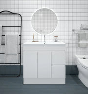 BIANCA 900mm PVC Freestanding Vanity (RHD) mercioaustralia