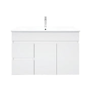BIANCA 900mm PVC Wall-Hung Vanity (LHD) mercioaustralia
