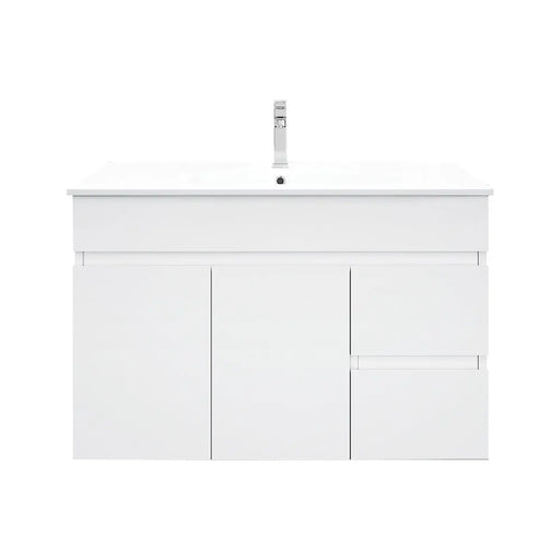 BIANCA 900mm PVC Wall-Hung Vanity (RHD) mercioaustralia