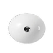 Boat 41 Counter-top Oval Basin - Gloss White mercioaustralia