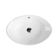 Boat 59 Counter-top Oval Basin - Gloss White mercioaustralia