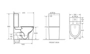 Berlin Back-to-Wall Toilet Suite mercioaustralia