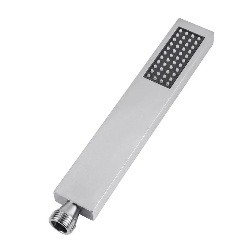 Brushed Nickel Single Function Handheld Shower Aquaperla