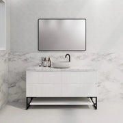 Bali Freestanding Vanity Matte White 600mm/750mm/900mm/1200mm/1500mm - FIL Kitchen Bathroom