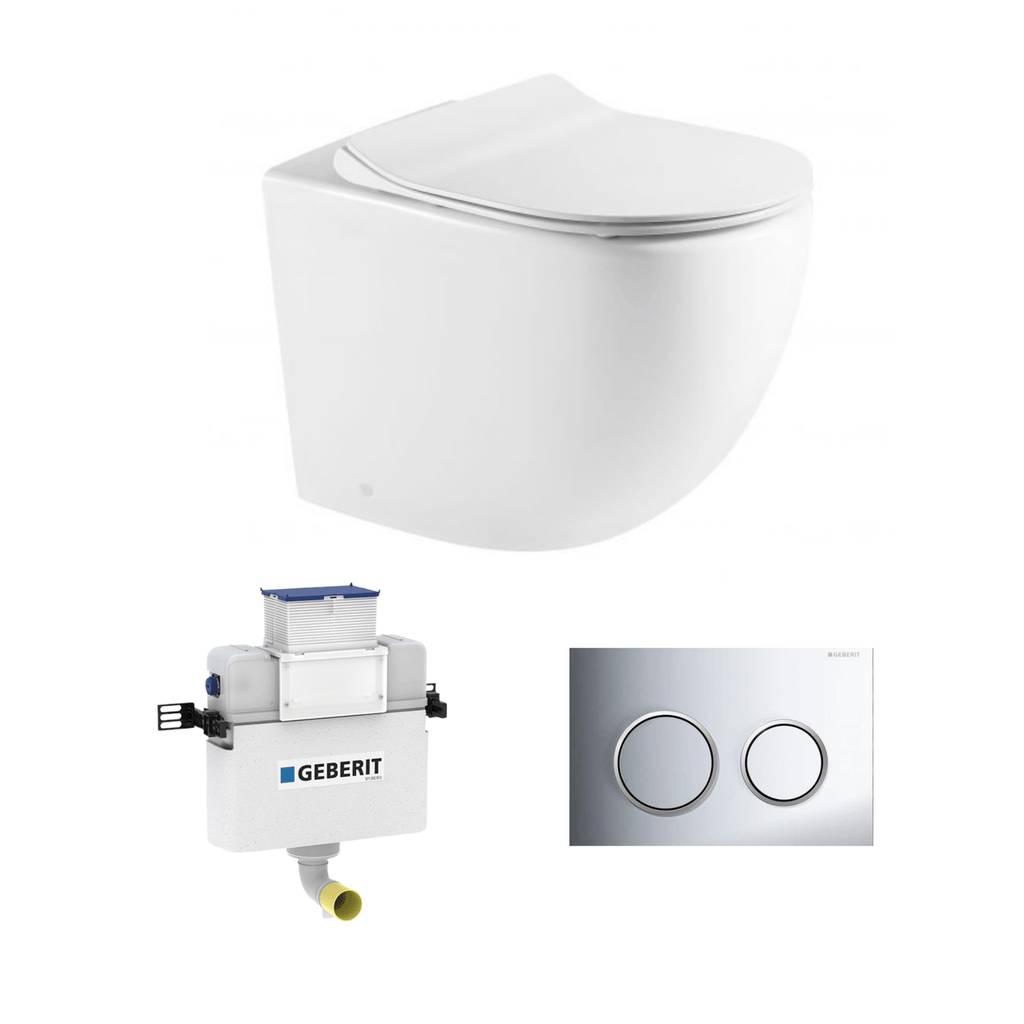 Geberit Kappa Concealed Cistern Floor Pan Access Plate Package - Mecca