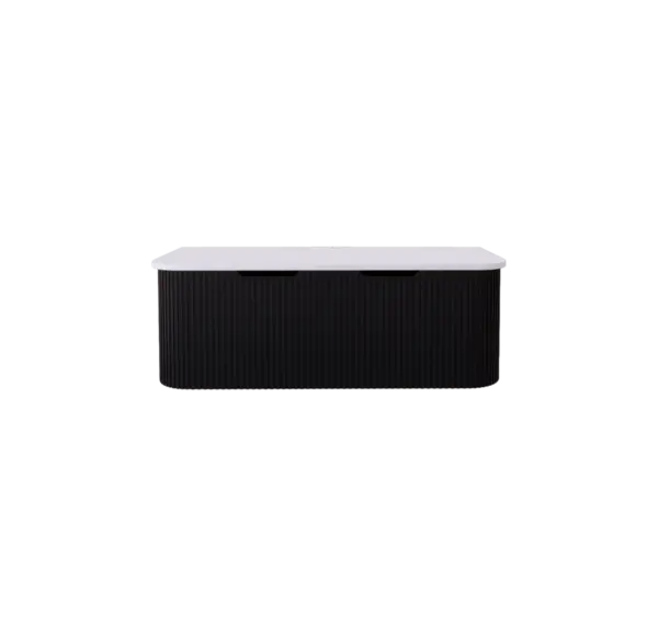 Bergen WH1200 Double Bowls-(Matt white/Matt Black/Solid Timber) - FIL Kitchen Bathroom