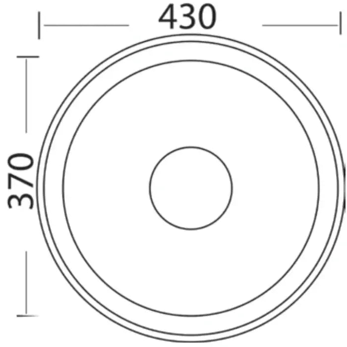 Laundry Sink 430mm C-500 ACL