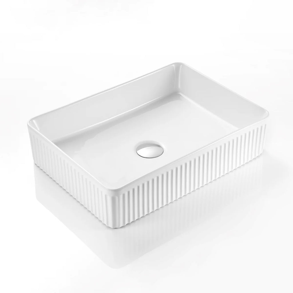 Cascade Rectangular Above Counter Basin 500mmX380mmX120mm