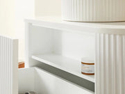 Avalon Wall Hung Vanity Single Bowl Matt White 600mm/750mm/900mm/1200mm - FIL Kitchen Bathroom