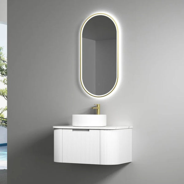 Savio Wall Hung Matte White 750mm/900mm/1200mm/1500mm/1800mm