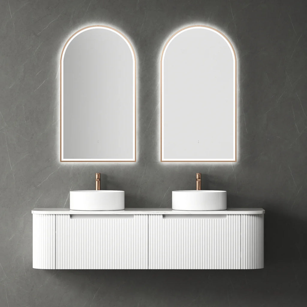 Savio Wall Hung Matte White 750mm/900mm/1200mm/1500mm/1800mm