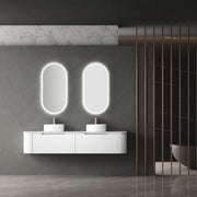 Savio Wall Hung Matte White 750mm/900mm/1200mm/1500mm/1800mm - FIL Kitchen Bathroom