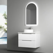 Verona Mark II Wall Hung Matte White 600mm/750mm/900mm/1200mm - FIL Kitchen Bathroom