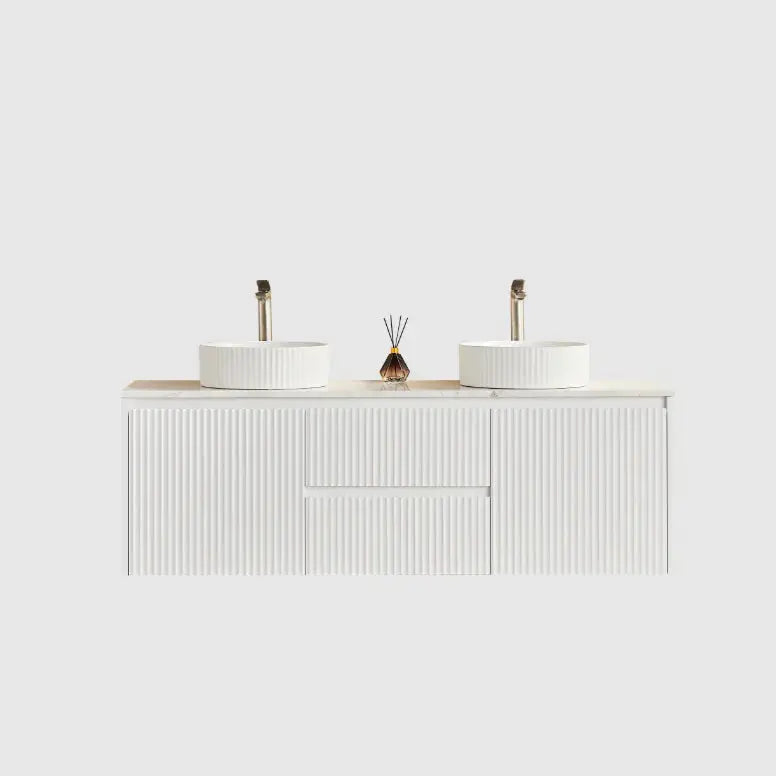 Brindabella Wall-Hung PVC Fluted Vanity (1200mm) POSEIDON