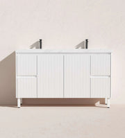 Brighton Floor Standing Vanity PVC Matte Black 600mm/750mm/900mm CETO