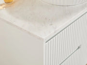 Ceto Carrara White Marble (Curve Top) - FIL Kitchen Bathroom