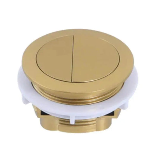 BTW Round Cistern Button – Brushed Gold mercioaustralia