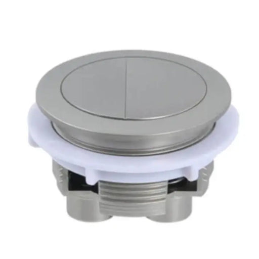 BTW Round Cistern Button – Brushed Nickel mercioaustralia