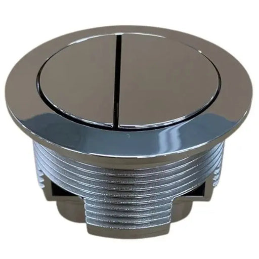 BTW Round Cistern Button – Chrome mercioaustralia