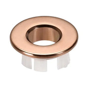 Round Basin Overflow Cover - Rose Gold mercioaustralia