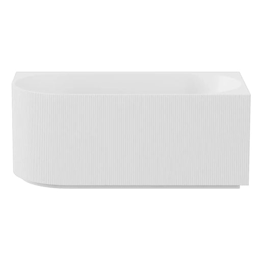 CAPRI FREESTANDING RIGHT CORNER BATHTUB MATTE WHITE 1500MM/1700MM CETO