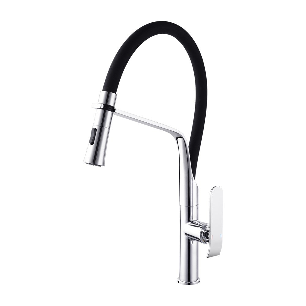 Chrome Pull Out Kitchen Mixer