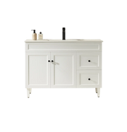 Harrington Free-Standing PVC Vanity Matte White POSEIDON