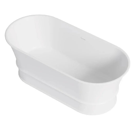 Harrington Solid Surface Stone Bathtub Matte White 1500mm/1700mm - FIL Kitchen Bathroom