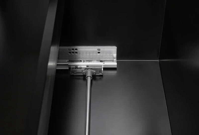 WALL HUNG VANITY PVC MATTE BLACK 600MM/750MM/900MM/1200MM/1500mm CETO