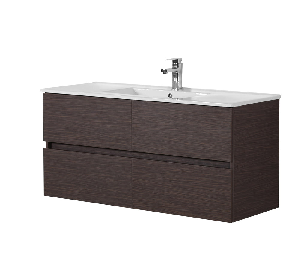Stella Walnut Wall Hung Vanity