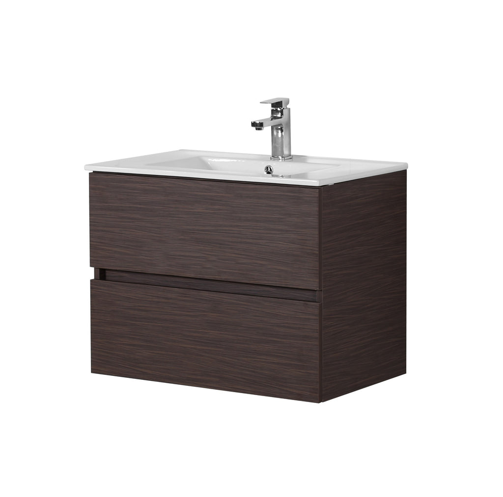 Stella Walnut Wall Hung Vanity