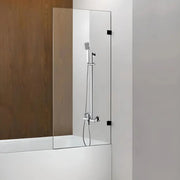 FIXED PANEL OVER BATHTUB SCREEN BLACK FIL Kitchen Bathroom
