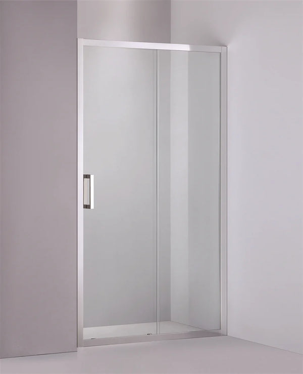 SEMI-FRAMELESS SLIDING DOOR CHROME