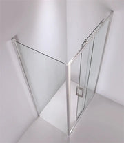 SEMI-FRAMELESS SLIDING DOOR CHROME FIL Kitchen Bathroom