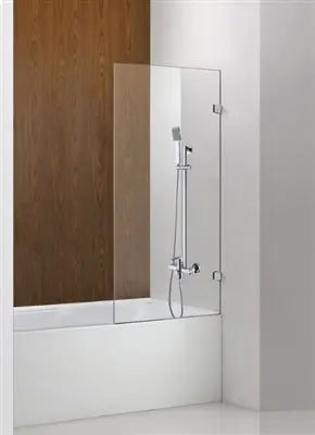 FIXED PANEL OVER BATHTUB SCREEN CHROME FIL Kitchen Bathroom