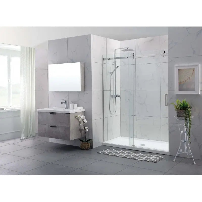 Frameless Sliding Door wall to wall shower screen COVEY