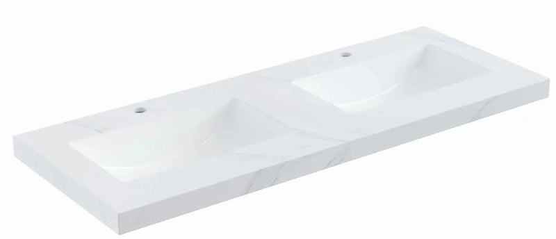 Diamond Undermount Vanity Top 50mm Thick 600mm/750mm/900mm/1200mm/1500mm - FIL Kitchen Bathroom